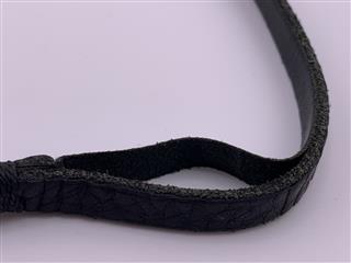 King Baby K42-5179 Sterling Silver & Leather Large Double Wrap 17